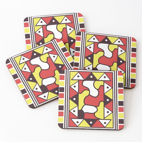 Item preview, bogolan Seamless patterns designed and sold by Wolagno.