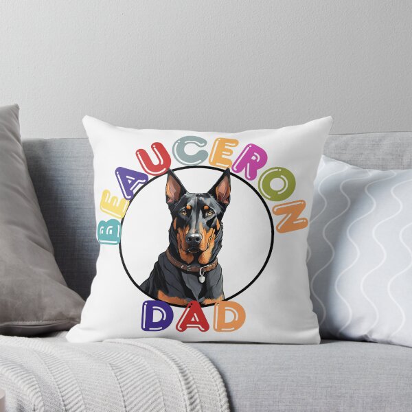 Item preview, Colorful Aesthetic With a Dog Breed Beauceron Dog "Dog Dad" designed and sold by GoodyPaws.