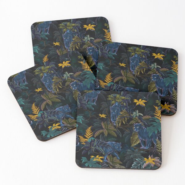 Item preview, Wild Panther Print - Spotless, Gold by Eades & Francis designed and sold by E-And-F.
