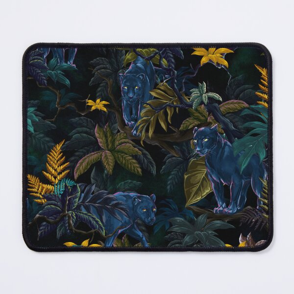 Item preview, Wild Panther Print - Spotless, Gold by Eades & Francis designed and sold by E-And-F.