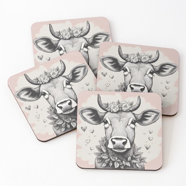 Item preview, Cow Love Vegan  designed and sold by TeeKid.
