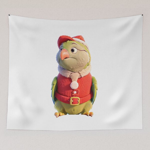 Item preview, Quaker Parrot Christmas designed and sold by By-Mountains0.