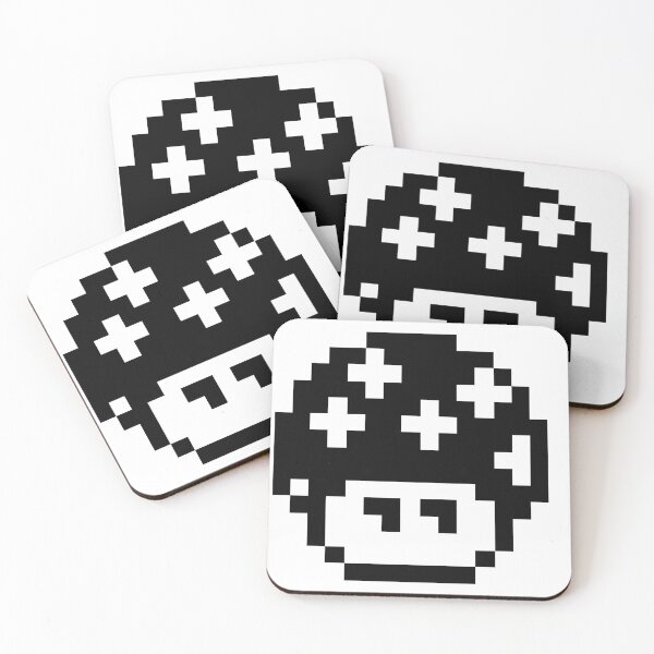 Item preview, Gamers mushrooms designed and sold by Cookie Monster Designs.