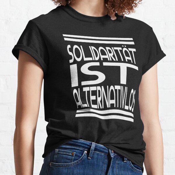 Artikel-Vorschau von Solidarität ist alternativlos!, designt und verkauft von Dunkelflaute.