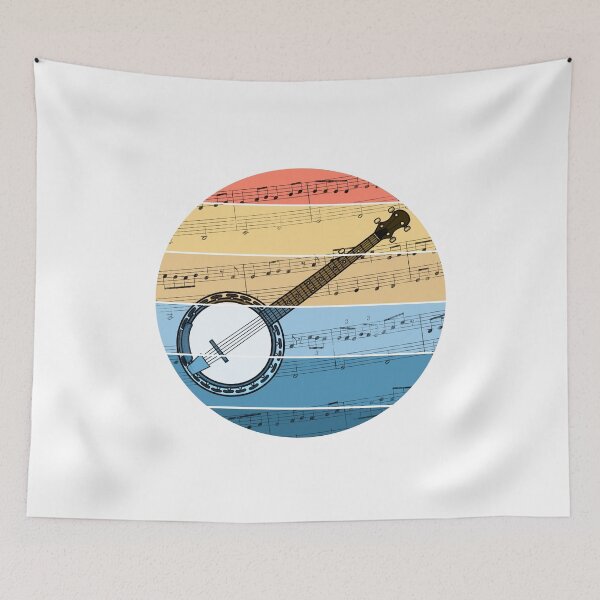 Item preview, Banjo Music Notation Banjoist Folk Musician designed and sold by doodlerob.