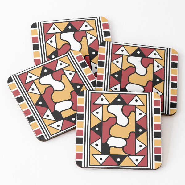 Item preview, Motifs orang bogolan designed and sold by Wolagno.