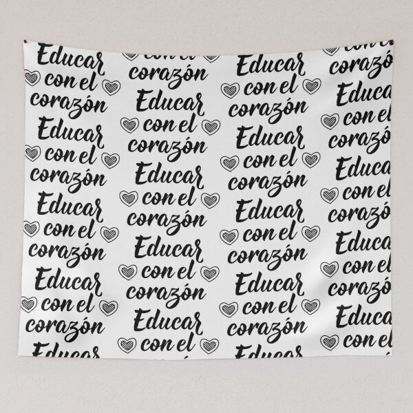 Item preview, Educar con el Corazón. Educate with the Heart - in Spanish.  designed and sold by pidzam4e.