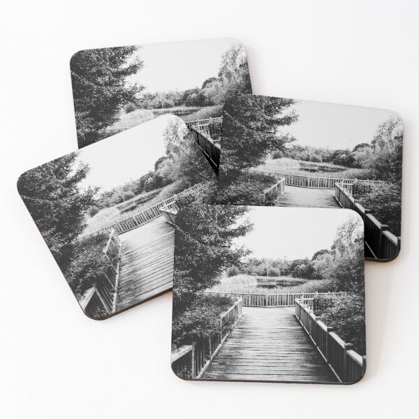 Item preview, Wooden Pathway Photo, Park Artwork designed and sold by IdoFriedmanArt.