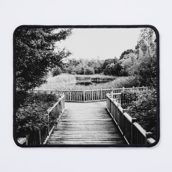 Item preview, Wooden Pathway Photo, Park Artwork designed and sold by IdoFriedmanArt.