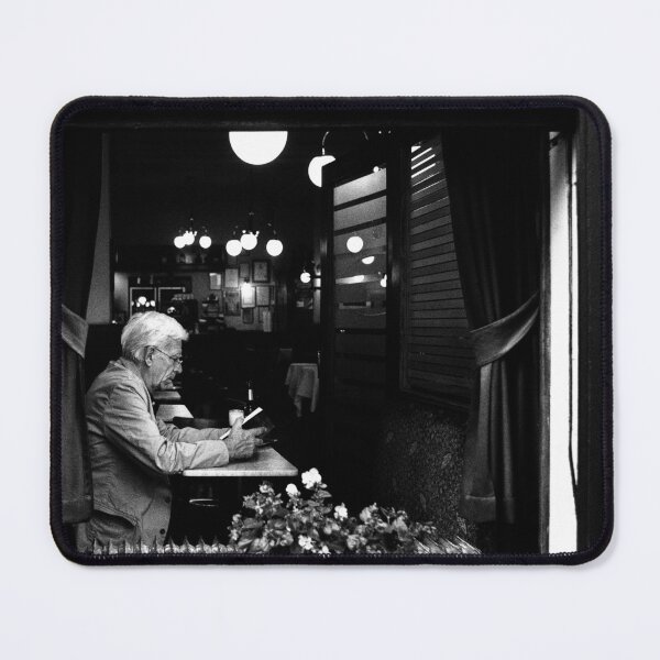 Item preview, Vintage Black and White Photo, Reading a Book designed and sold by IdoFriedmanArt.
