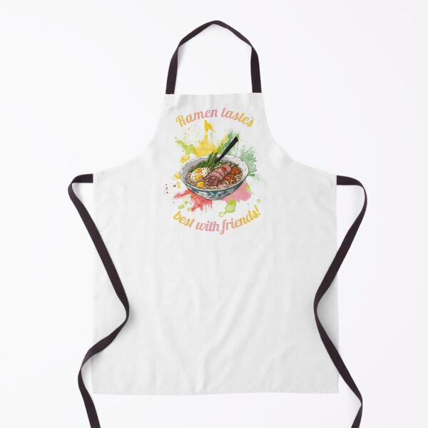 Item preview, Ramen with hard-boiled egg, chives and pink cookies designed and sold by HarridanCreates.