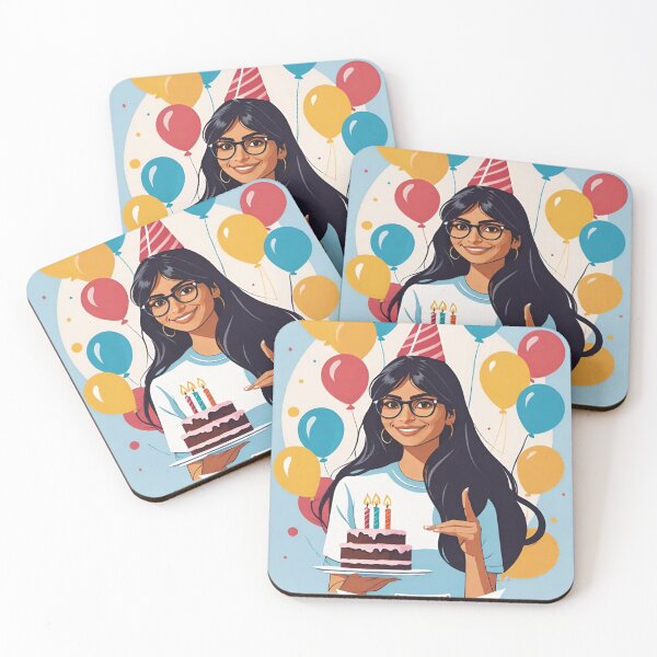 Item preview, Mia Khalifa Naughty Birthday Card designed and sold by Aryabek.