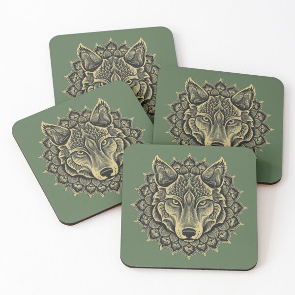 Item preview, Mystical Mandala Wolf designed and sold by NiRia Spot.