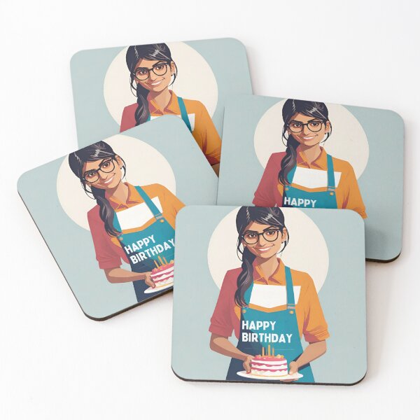 Item preview, Mia Birthday Card for Him designed and sold by Aryabek.
