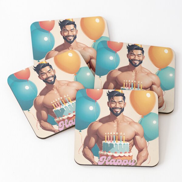 Item preview, Asian Naughty Hunk Card for Her Birthday designed and sold by Aryabek.