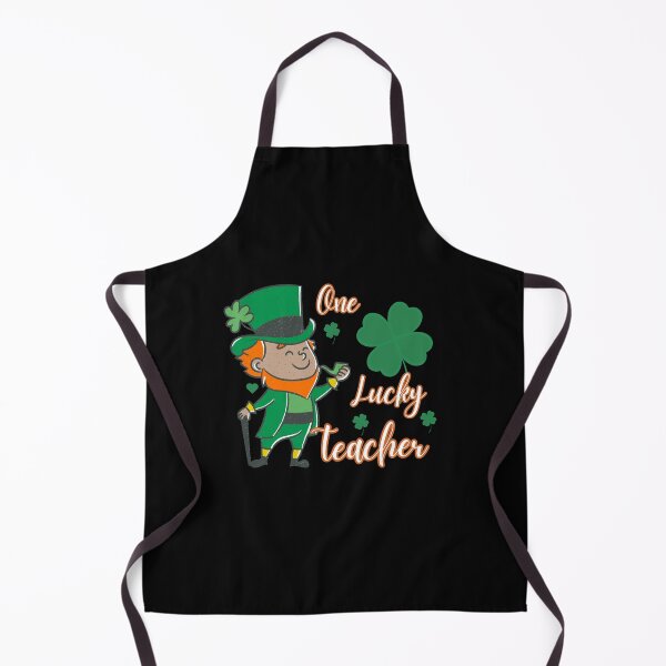 Item preview, One Lucky Teacher Retro Vintage St Patrick's Day  designed and sold by Belhbib Art ⭐⭐⭐⭐⭐.