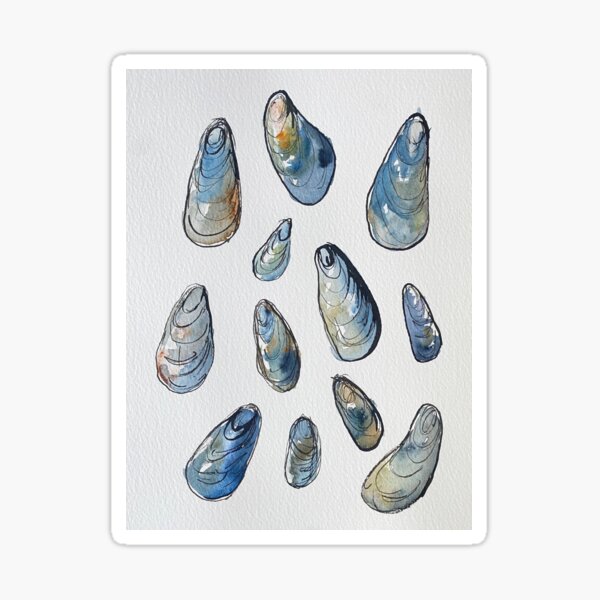 Mussels Sticker