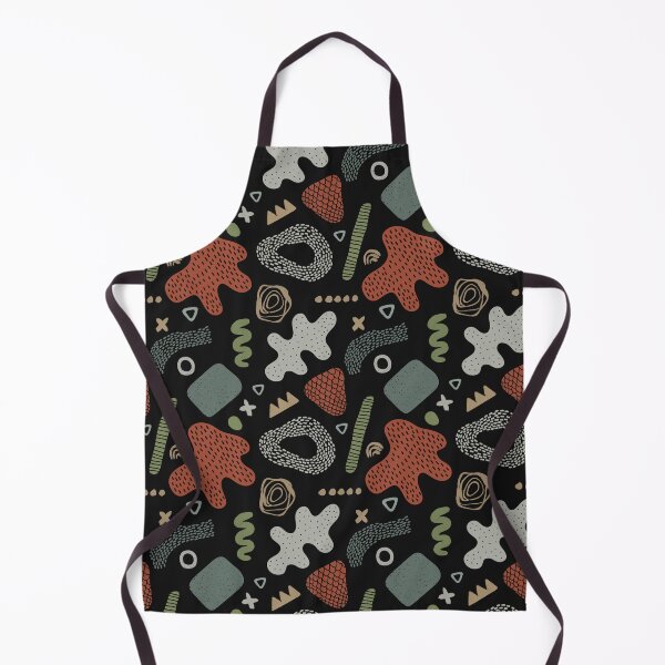 Item preview,  Retro Modern 70s-80s vintage  color seamless pattern, uses geometric shapes designed and sold by GorXena.