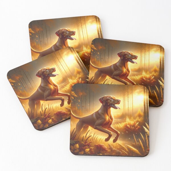 Item preview, Golden Dawn: The Vizsla and its Hunting Spirit designed and sold by ArtemioVisions.