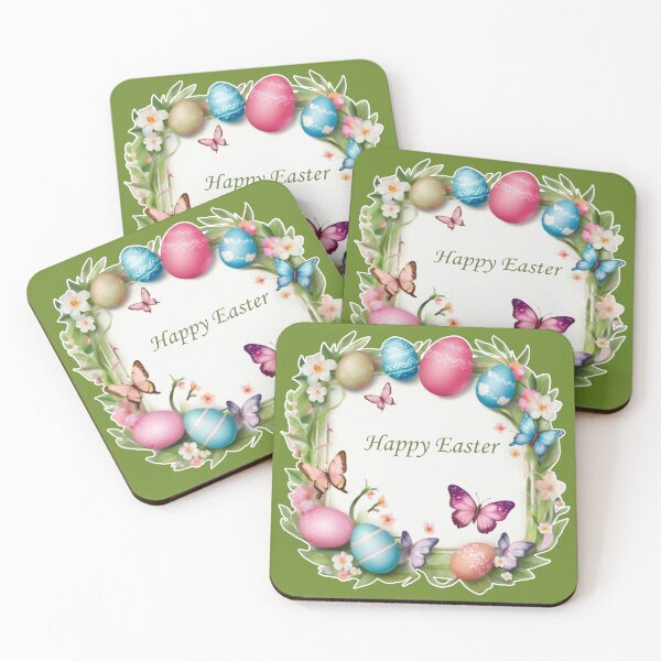 Item preview, Easter wreath - Happy Easter designed and sold by HA-Design-Kunst.