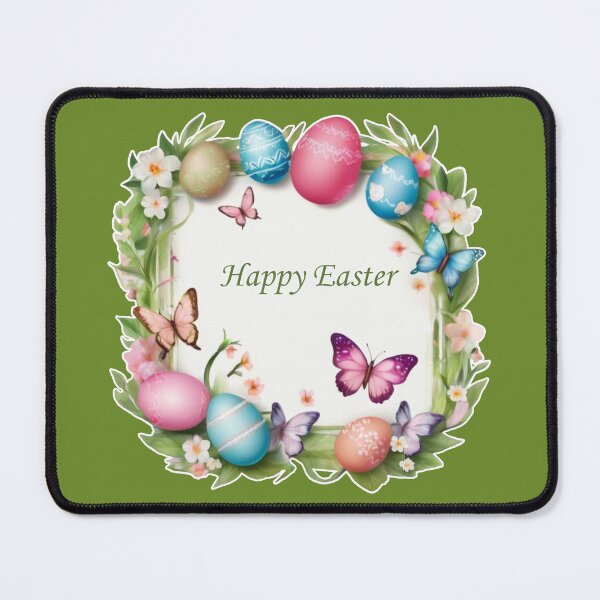 Item preview, Easter wreath - Happy Easter designed and sold by HA-Design-Kunst.