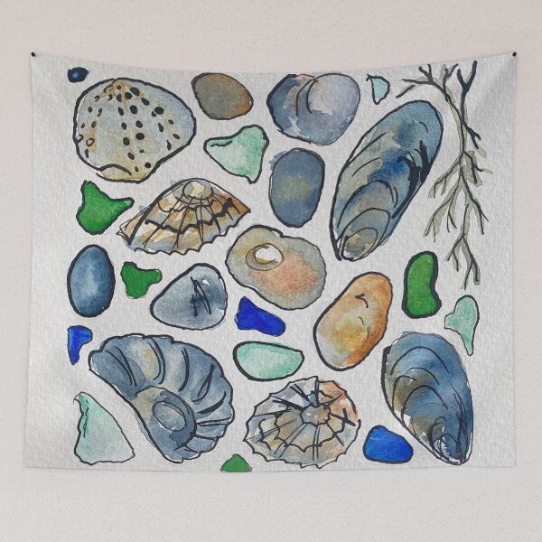 Item preview, Beach treasure designed and sold by Theuglyhouse.