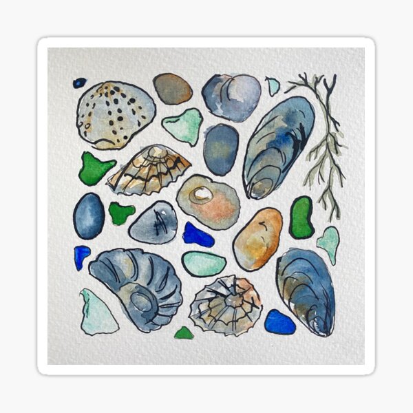 Beach treasure Sticker