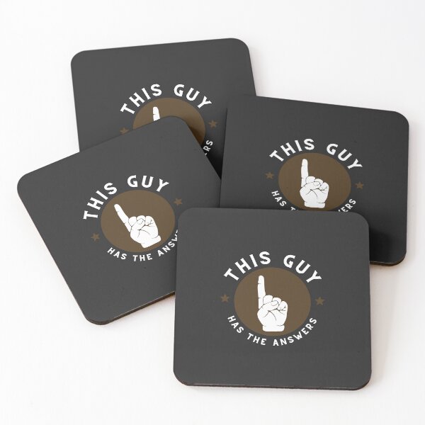 Item preview, This guy has the answers - finger pointing design designed and sold by MrLAS.