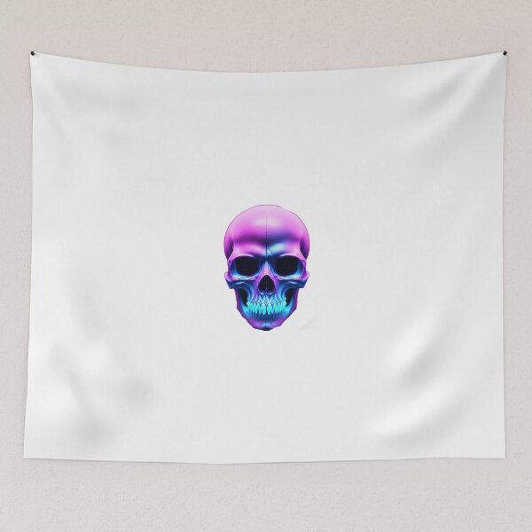 Item preview,  Blue skull designed and sold by Wxjtecki.