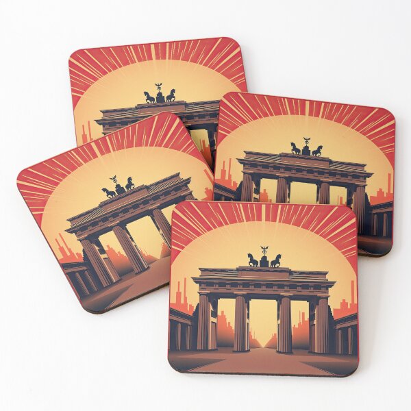 Item preview, Berlin Brandnburg Gate Pop Art designed and sold by ArtHouseNiklas.