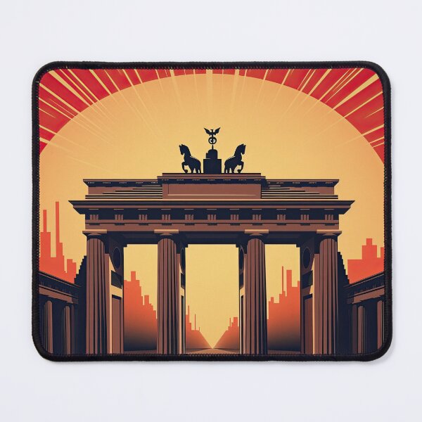 Item preview, Berlin Brandnburg Gate Pop Art designed and sold by ArtHouseNiklas.