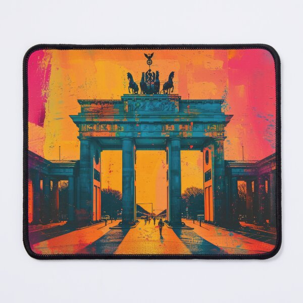 Item preview, Pop Art Berlin Brandnburg Gate designed and sold by ArtHouseNiklas.