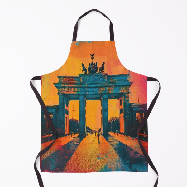 Item preview, Pop Art Berlin Brandnburg Gate designed and sold by ArtHouseNiklas.