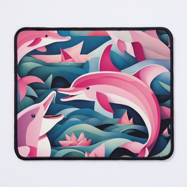 Item preview, Pink Dolphins designed and sold by Owl-o-the-wisp.