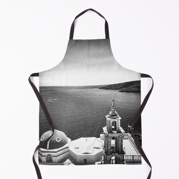 Item preview, Black and white photo, church on a cliff designed and sold by IdoFriedmanArt.