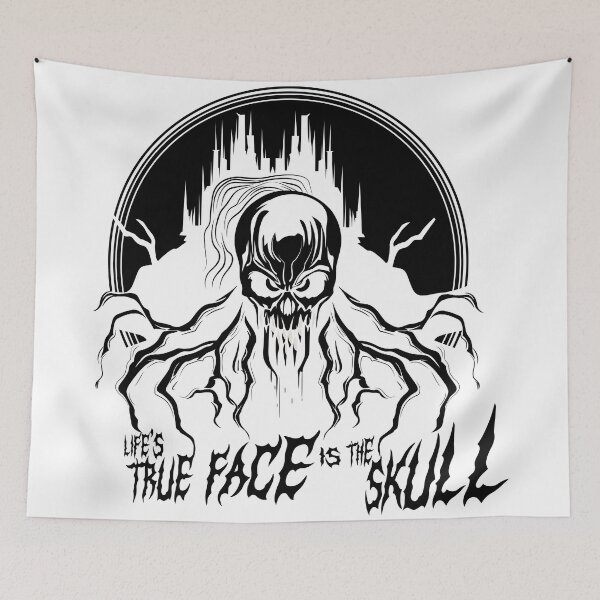 Item preview, Life's true face is the skull designed and sold by funspms.