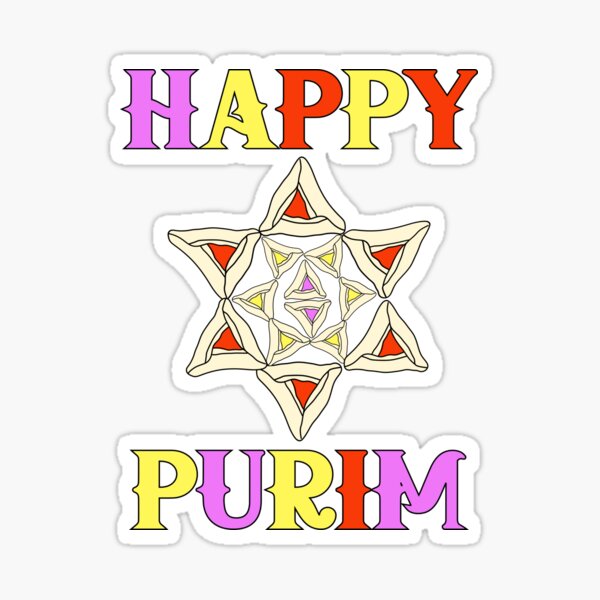 Item preview, Happy Purim designed and sold by Colorfulman.