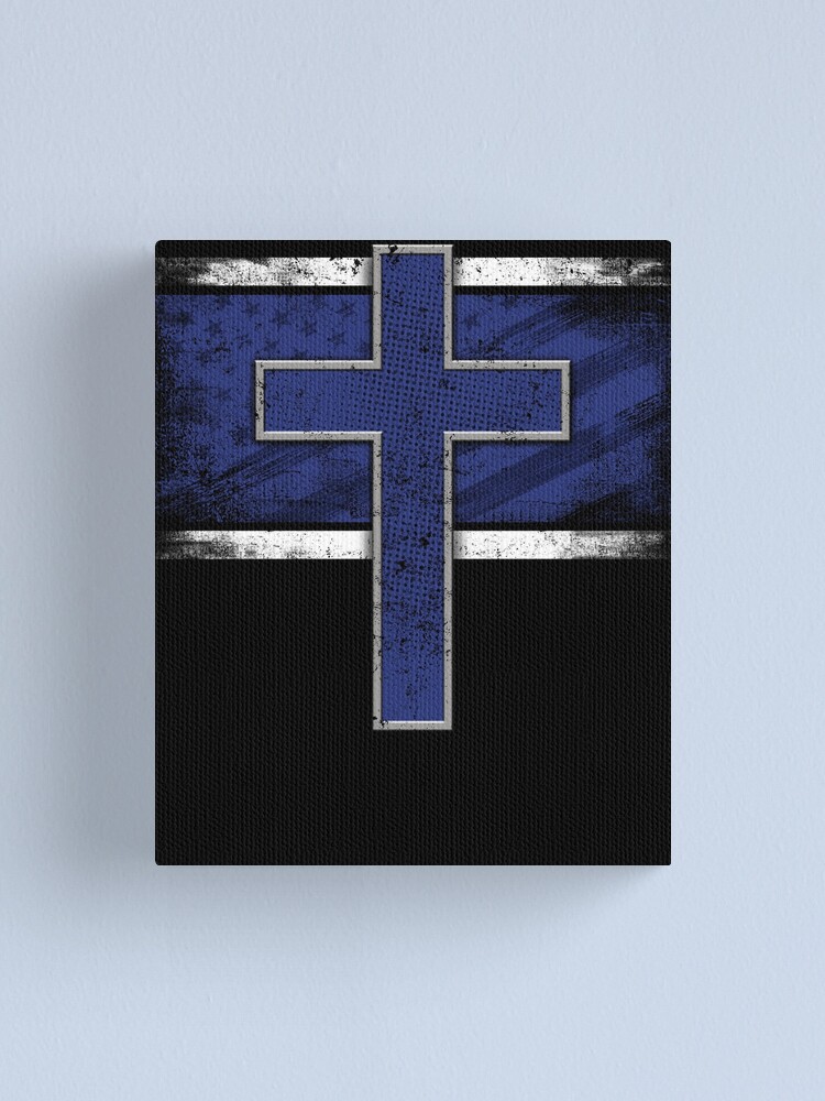 "Police Officers Prayer St. Michael Protect Us Police Prayer" Canvas