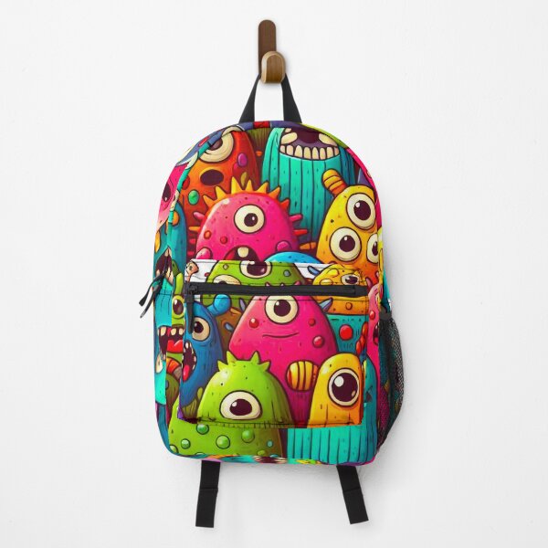 Item preview, Collection of colourful mosters. designed and sold by EdgyEdgeArt.