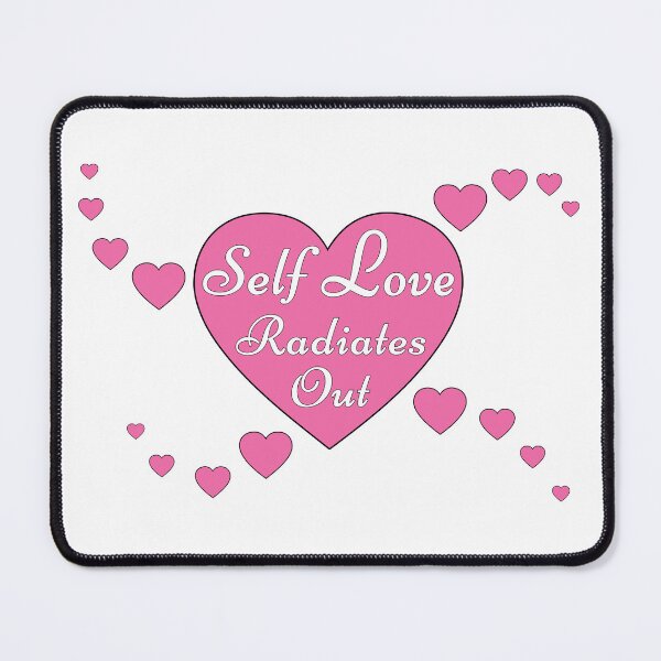 Item preview, Self-Love Radiates Outwards - Mindful Kindness Message designed and sold by Harlake.