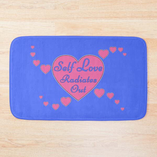 Item preview, Self-Love Radiates Outwards - Mindful Kindness Message designed and sold by Harlake.