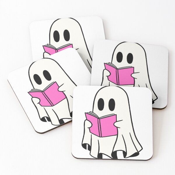 Item preview, GHOST READING A PINK BOOK designed and sold by zvizdetss.