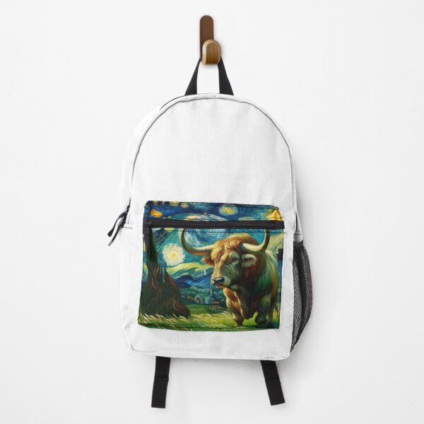 Item preview, Zodiac sign Taurus inspired by Van Gogh designed and sold by ZodiBlend.
