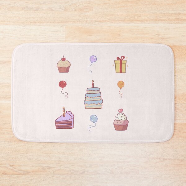 Item preview, Birthday illustration pack  designed and sold by Mayarart.