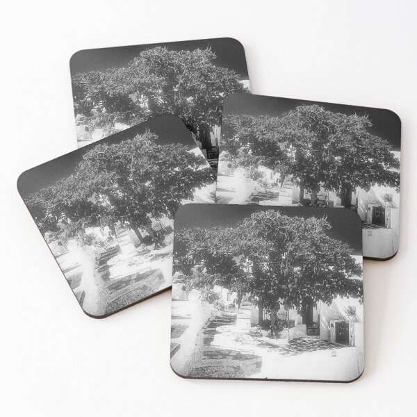 Item preview, Black and white Village Photo, Giant Tree designed and sold by IdoFriedmanArt.