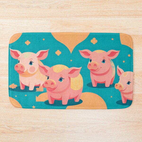 Item preview, Pink piglets designed and sold by NellyHorse.