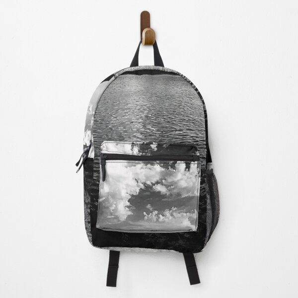 Item preview, Black and White photo, Calm Sea, Cloudy Day designed and sold by IdoFriedmanArt.