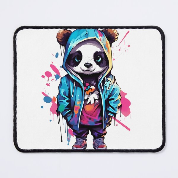 Item preview, Cute hooded panda designed and sold by ebialonestar.