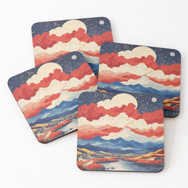 Item preview, Goyang South Korea Starry Night Tourism Vintage Poster designed and sold by TravelersGems.