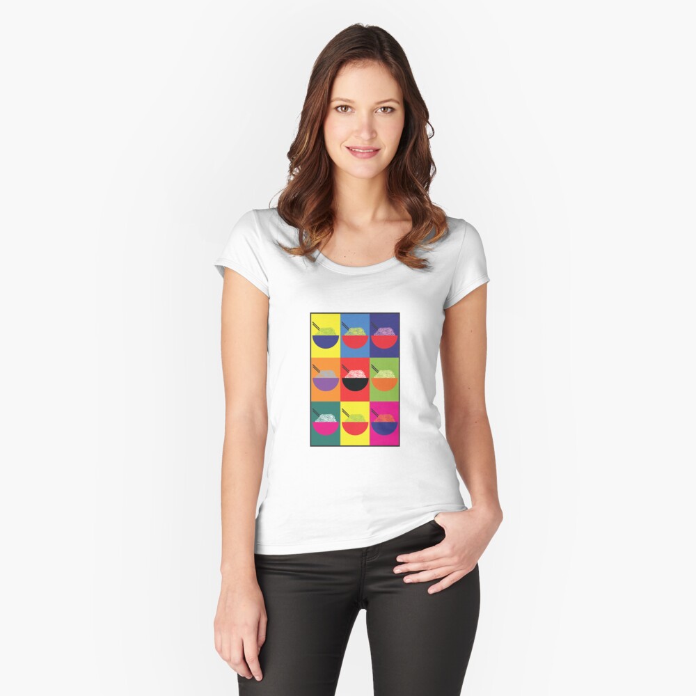 Item preview, Fitted Scoop T-Shirt designed and sold by oldtee.